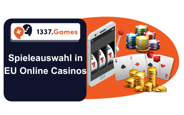 Spieleauswahl in EU Online Casinos