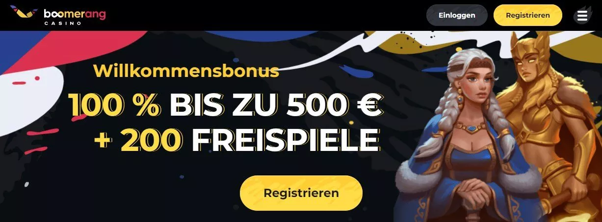 Boomeerang Casino Bonus