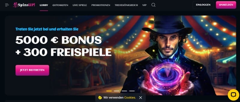 spinsup online casino ohne verifizierung